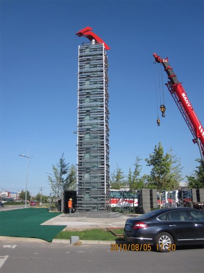 旋转广告标识塔 旋转广告标识 北京一块八科技制造